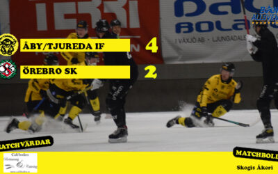 Stabil insats mot Örebro och två nya poäng