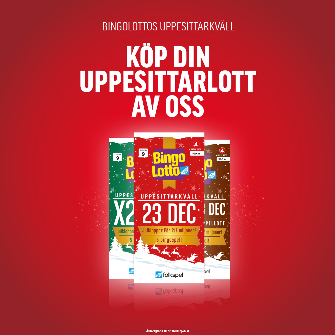 Köp din uppesittarlott av Åby Tjureda!