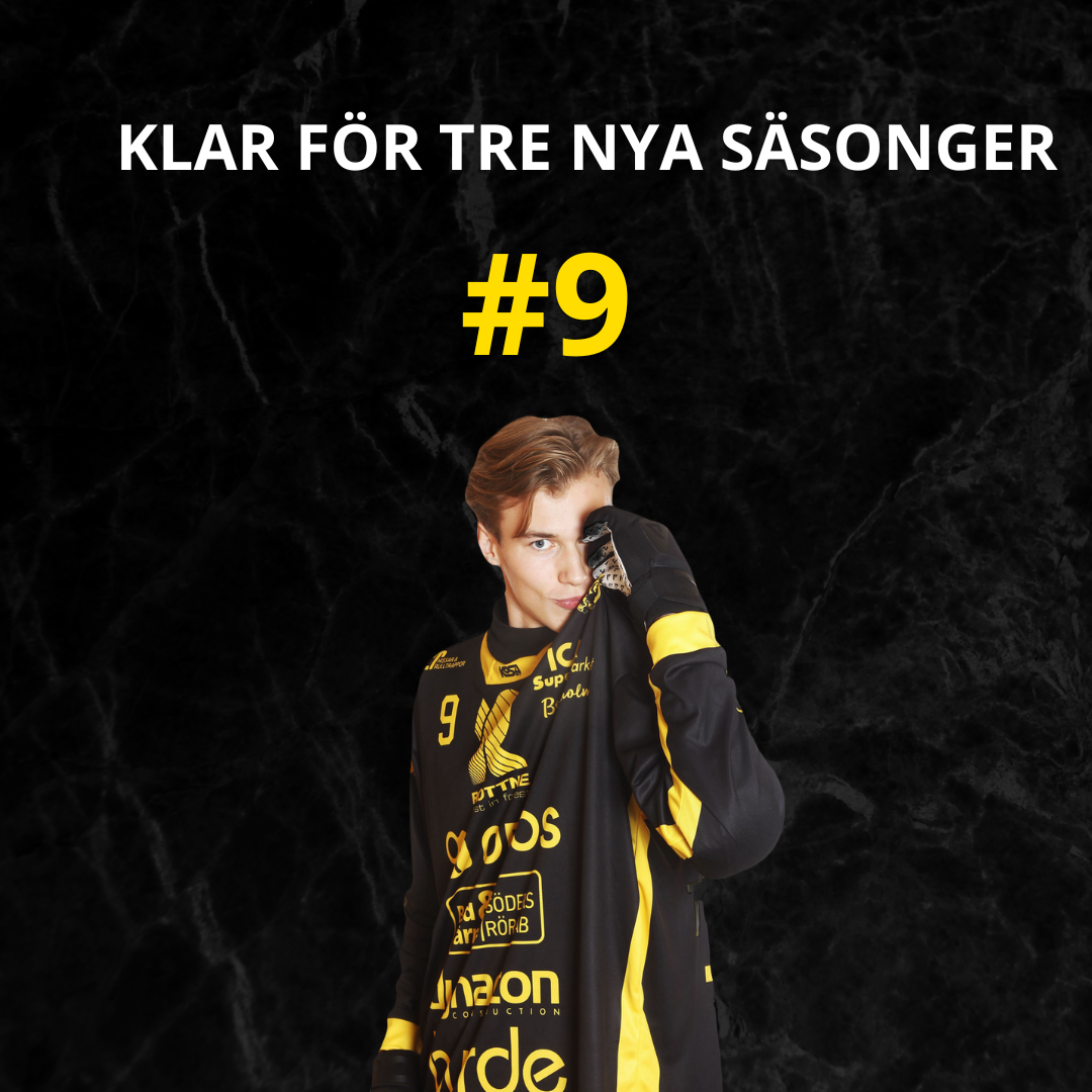 Algot klar för 3 nya år 💛🖤