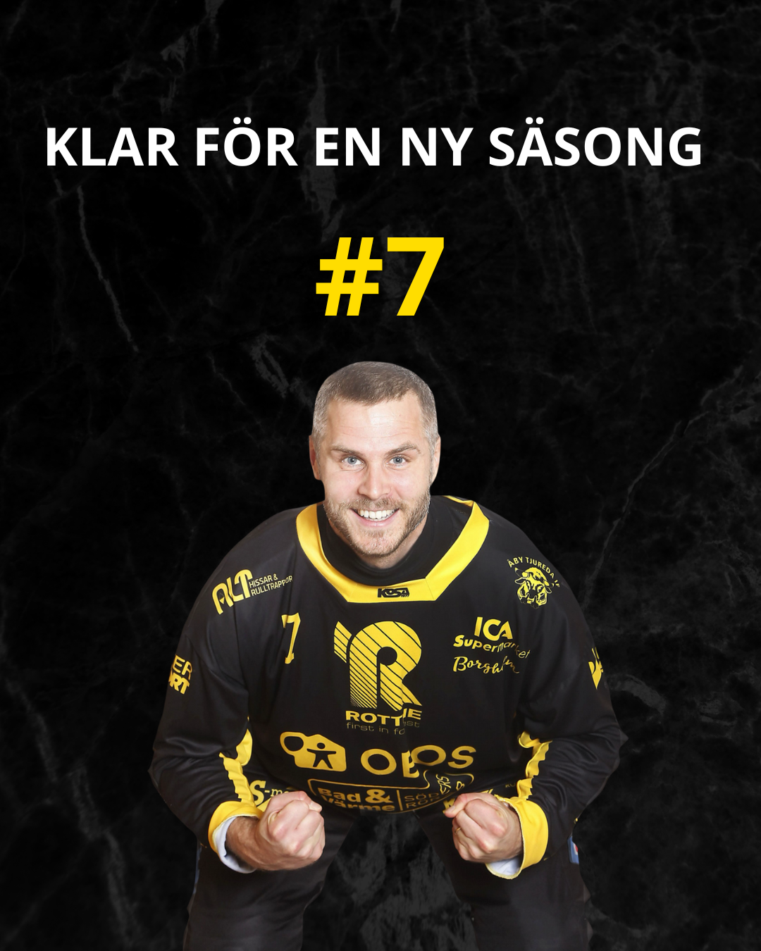 Jesper Jonsson är klar för nästa säsong💛🖤