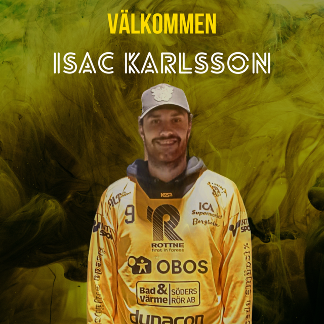Årets första nyförvärv – välkommen Isac Karlsson!