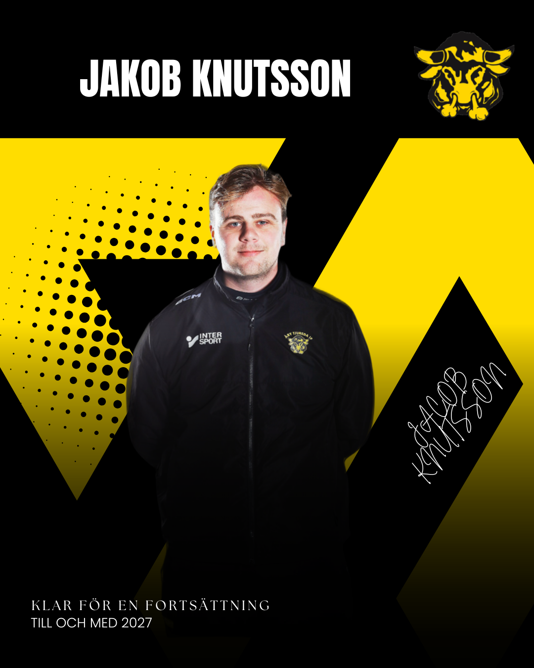 Jakob Knutsson förlänger – “Vi har något väldigt bra på gång”