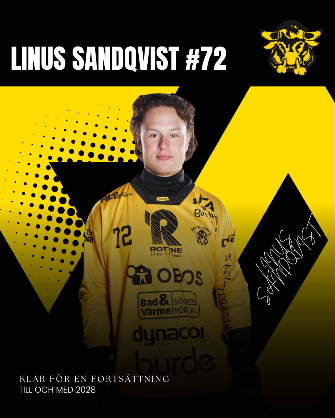 🤝 Linus Sandqvist förlänger med Åby Tjureda