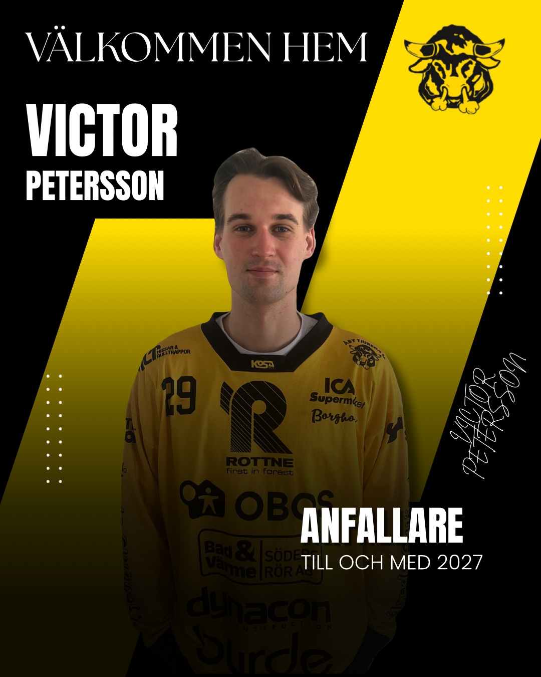 Välkommen hem, Victor Petersson!🤝